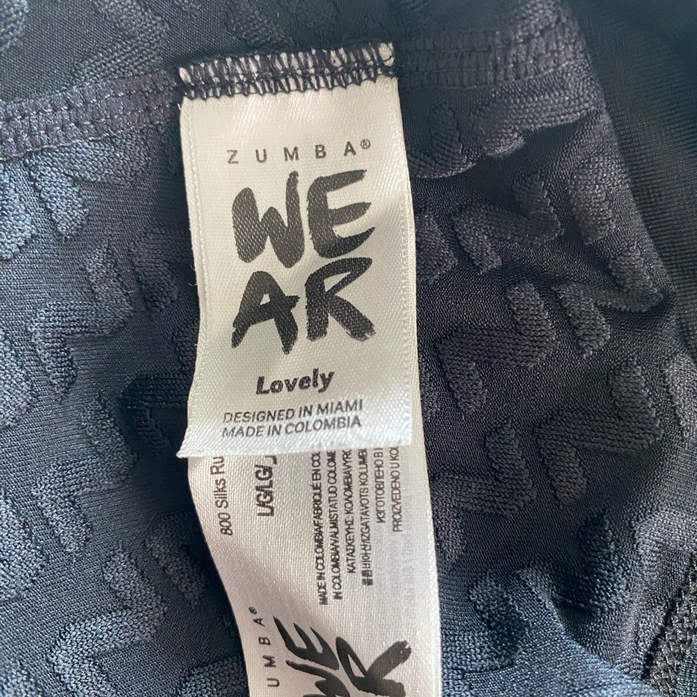 Zumba Fitness Black Leggings - Picture 7 of 7